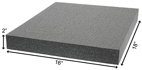 Case Club 18 x 16 2 in Military-Grade Polyethylene Foam