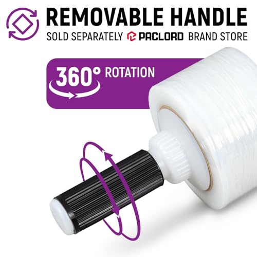 3" x 1000' Industrial Strength Stretch Wrap, Ready to Use Pack of 1