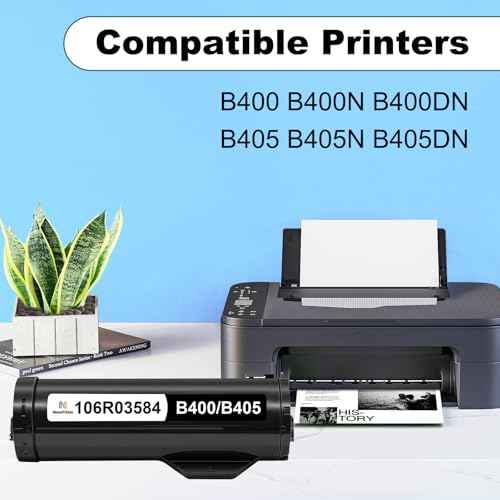 VersaLink B400 B405 Black Toner Cartridge Compatible for Xerox 106R03580 106R03582 106R03584 Toner for B400 B400N B400DN B405 B405DN Laser Printer Ink High Yield 24,600 Pages (Black, 1-Pack)