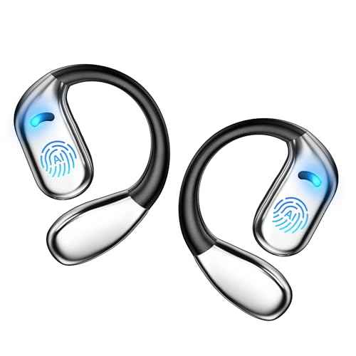 AI Language Translator Earbuds, OWS Real-Time 3-in-1 Translation Earbuds 144 Languages & Accents, Translation Device for Travel Business Learning,Black