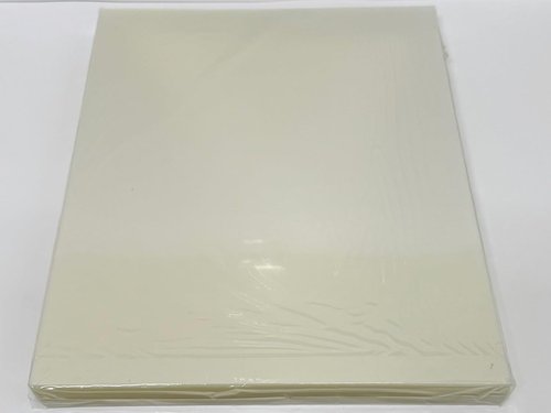 Heat Resistant Clear Binding Covers - 7mil Polyester 8.5"x11" Thermal Binding Crystal Clear Covers - 100pk (Without Tissue)