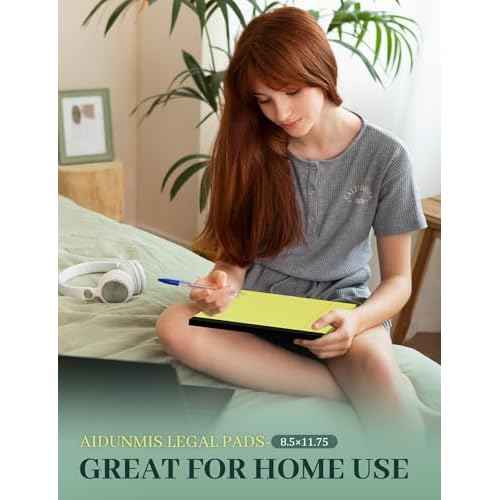 24 Pack Yellow Legal Pads 8.5 x 11 Letter Size Lined Writing Note Pads Yellow Paper Pads 8.5 x 11 College Ruled Legal Pad Writing Paper Tablets 8.5 x 11 Pads 30 Sheets Per Yellow Lined Legal Notepads