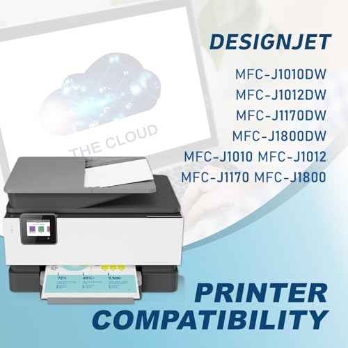 LC401 LC401XL MFC-J1010DW Ink Cartridges Works for Brother Printer LC 401 401XL for MFC-J1010DW MFC-J1170DW MFC-J1012DW MFC-J1800DW MFC J1010DW 5 Packs - 2B/C/M/Y