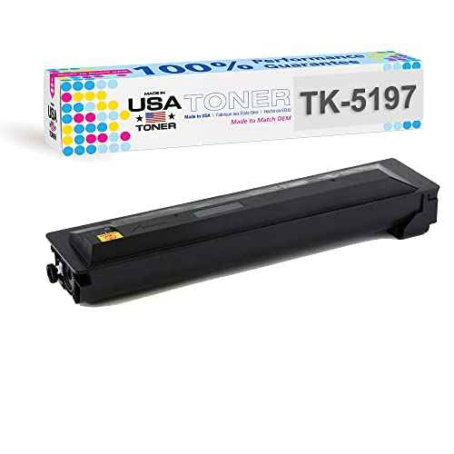 MADE IN USA TONER Compatible Replacement for Kyocera TK-5197K, TK-5199K TASKalfa 306ci, 307ci, 308ci, Copystar CS306ci, CS307ci, CS 308ci (Black)