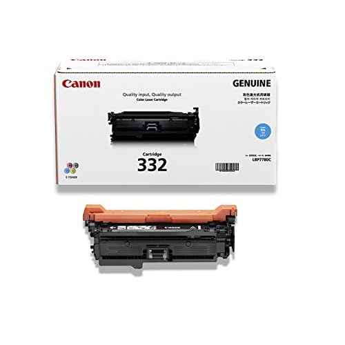 Canon Genuine Toner, Cartridge 332 Cyan (6262B012), 1 Pack Color imageCLASS LBP7780Cdn Laser Printer
