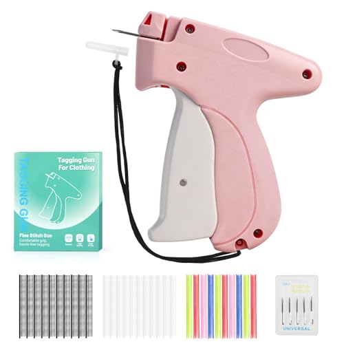Stitch Gun for Clothes - Pink Handheld Quick Clothing Fixer by Xamanabu