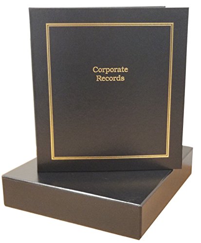 Hubco LLC Kit (Black) Binder, Slipcase & Seal — Operating Agreement, Certificates, Index Tabs