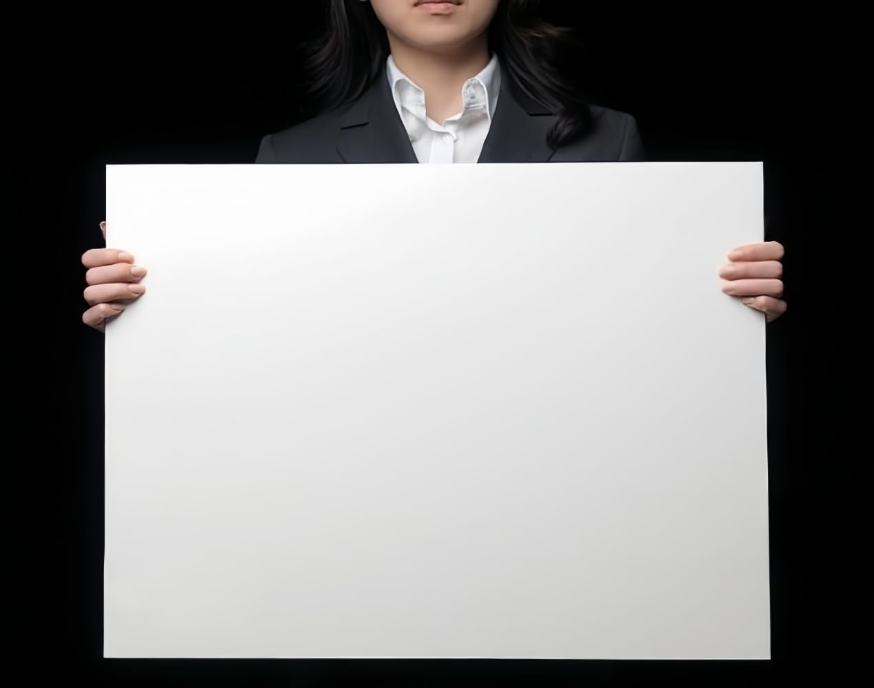 10 Pack 18'' x 24'' Large White Corrugated Plastic Sign Blank Board Double Sided for Garage Sale, Rent, Birthday Party, Guidepost Decorations
