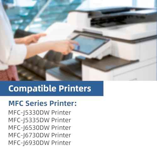 LC3019XXL Ink Cartridges Replacement for LC3019 XXL LC 3019-XXL LC3019 Work with MFC-J5330DW MFC-J6530DW MFC-J6730DW MFC-J6930DW Printers (Black, Cyan, Magenta, Yellow, 4 Pack)