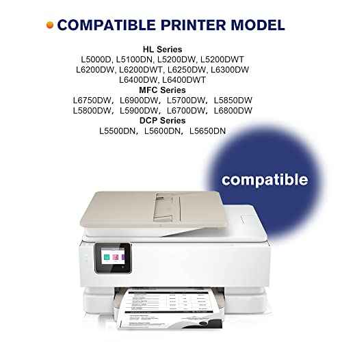 GANADAS TN850 High Yield Compatible Toner Cartridge - TN850 TN820 Toner Cartridge - Replacement for Brother HL-L6200DW MFC-L5850DW HL-L5200DW MFC-L5900DW HL-L6400DW MFC-L5800DW (2 Pack, Black)