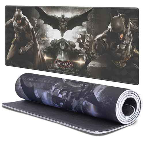 Head Case Designs Officially Licensed Batman Arkham Knight Key Art Graphics 37.4 x 15.75 x 0.16 inches (900 x 400 mm) - XL Gaming Office Desk PC Keyboard Mouse Mat Pad