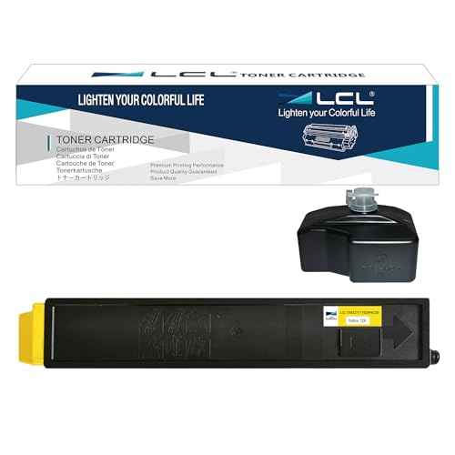 LCL Compatible Toner Cartridge Replacement for Kyocera TK8327 TK-8327 TK8327Y TK-8327Y 1T02NPACS0 TASKalfa 2551ci (1-Pack Yellow)