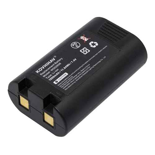 (2 Pack) Updated li-ion Battery 7.4v 1600mah 11.84Wh for Rhino 4200 Rhino 5200 LabelManager 420P LabelManager 360D