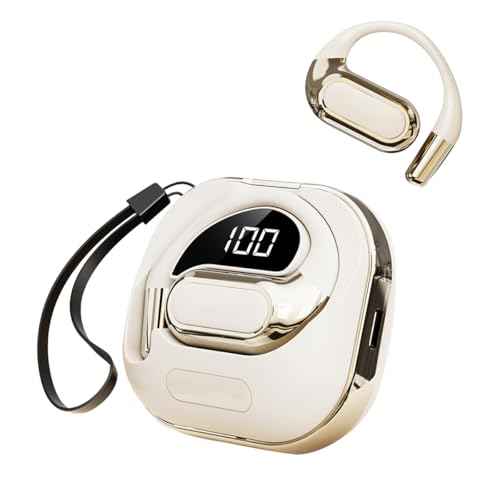 Language Translation Earbuds -Translation Exchange - Supports 150 Languages - AI Real Time Two-Way Translation (Beige)