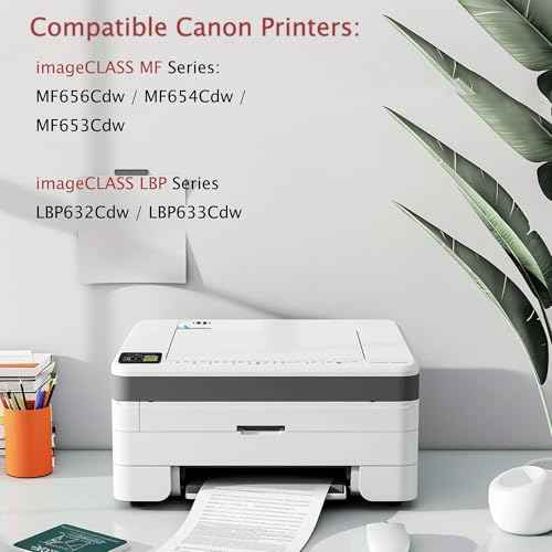 067H 067 Black for Canon 067H 067 Toner Cartridge for Canon Color imageCLASS MF656Cdw imageCLASS MF654Cdw imageCLASS LBP632Cdw imageCLASS MF653Cdw imageCLASS LBP633Cdw Printer CRG-067H CRG067 2Pack