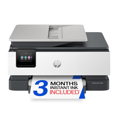 HP OfficeJet Pro 8125 Wireless All-in-One Color Inkjet Printer for Home Office