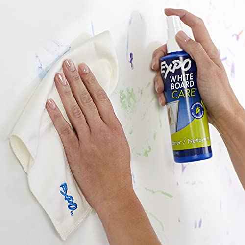 EXPO Dry Erase Whiteboard Cleaning Spray, 8oz - Calendar, Organization, Essential Supplies for Office, School, Classroom, Teachers