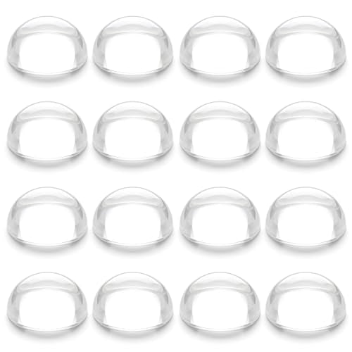 16 Pcs Crystal Dome Magnifying Paperweights for Reading Home & Office Decor