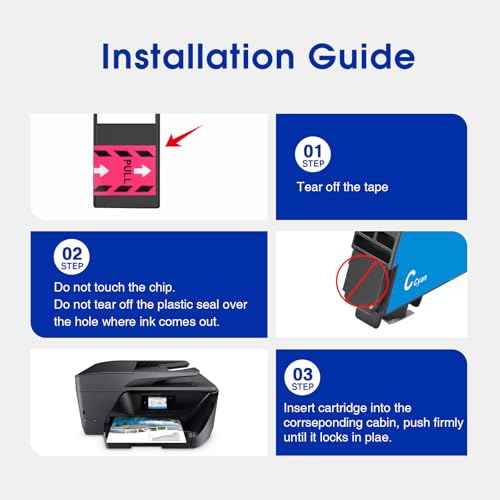 232 232XL Ink Cartridges Combo Pack Remanufactured Compatible for 232XL Ink Cartridges XP-4200 Printer Ink XP-4205 WF-2930 WF-2950 Printer (2 Black 1 Cyan 1 Magenta 1 Yellow, 5 Pack)