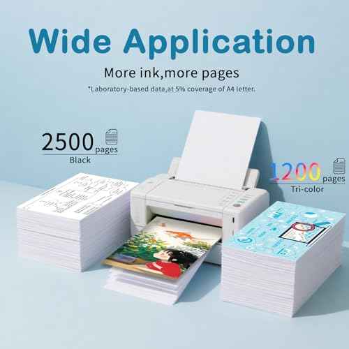 PGI 1200XL Compatible Ink Cartridge Replacement for Canon PGI-1200XL PGI-1200 XL 1200XL to use with MAXIFY MB2320 MB2020 MB2720 MB2120 MB2050 MB2350 Printer (Black, Cyan, Magenta, Yellow, 4-Pack)