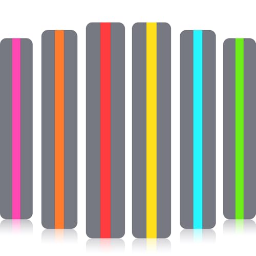72 Pcs Guided Reading Strips for Dyslexia Kids Classroom Learning Tool