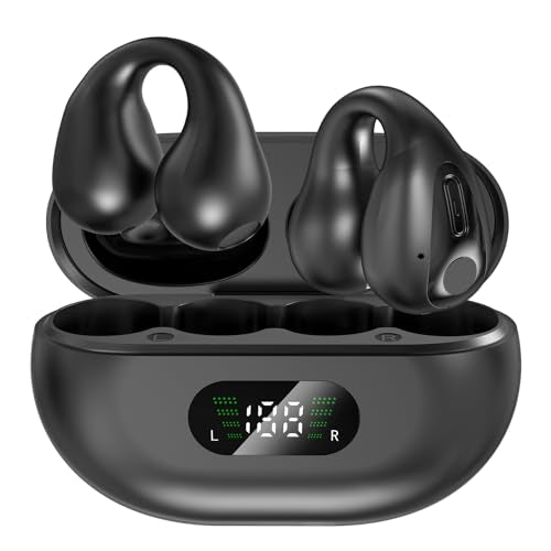 AI Language Translator Earbuds, OWS Real-Time 3-in-1 Translation Earbuds 144 Languages & Accents, Translation Device for Travel Business Learning, Black