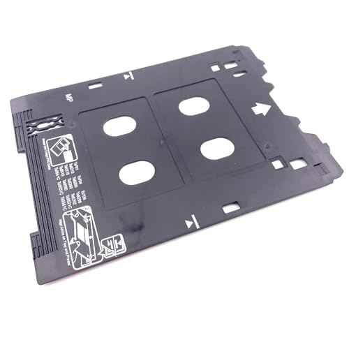 Inkjet PVC ID Card Tray for Canon PIXMA TS701 TS702 TS703 TS704 TS705 TS709 TS8220 TS8330 TS82xx, TS83xx, and TS95xx Series Printers (Canon MP/Multi-Purpose Tray Printers)