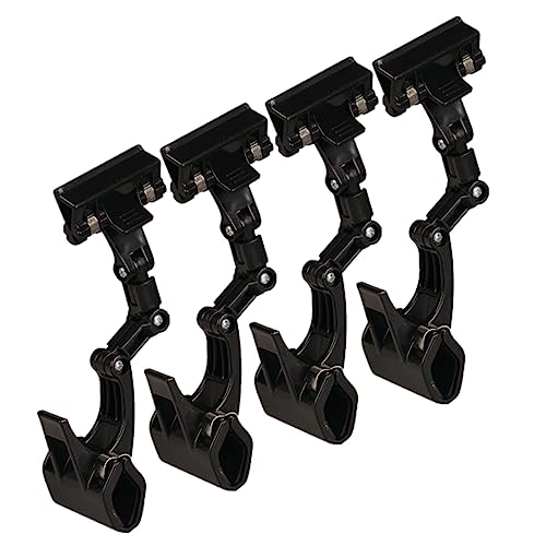 4 Pack Document Holder Clips for Typing & Office Use - Adjustable Paper Clips