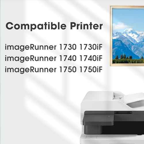 GPR-39 GPR39 2787B003AA Toner Cartridge Replacement for Canon ImageRunner 1730 1730iF 1740 1740iF 1750 1750iF Printer (Black, 2-Pack)