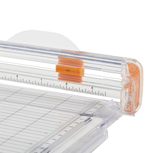 Fiskars 9-Inch Portable Paper Cutter for Crafts and Scrapbooking