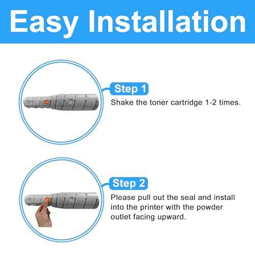 LCL Compatible Toner Cartridge Replacement for Konica Minolta TN-414 A202030 Bizhub 363 423 Digital Multifunction copiers (2-Pack Black)