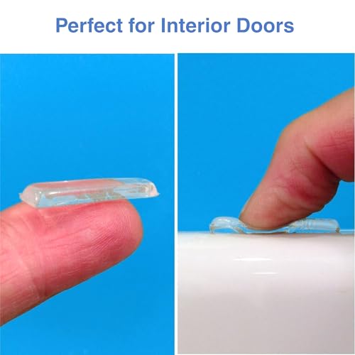 HushBumps Gel Door Bumpers 30 pcs for Interior Doors Noise Reduction