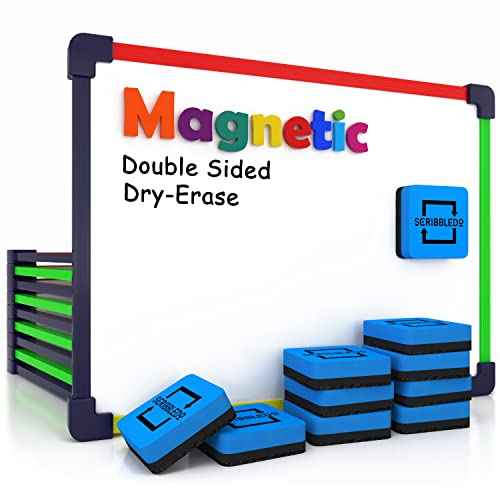 ScribbleDo 10 Pack Magnetic Dry Erase Board for Kids Whiteboard 9¡±x12¡± Includes White Board for Writing Learning & Drawing Art Educational Kids Toy