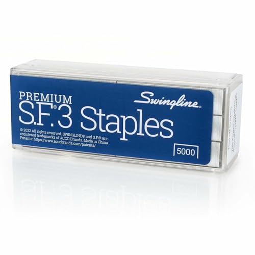 Swingline S.F. 3 Premium Staples, 1/4