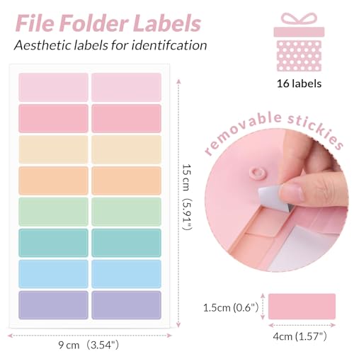 SKYDUE Pink Expanding File Folder with 8 Pockets - A4/Letter Organizer for Office & School