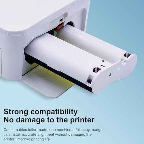 Compatible for Canon Selphy CP1500 Ink and Paper KP-108IN 3 Color Ink Cartridges & 108 Sheets 4x6 Photo Paper Glossy for Canon Selphy CP1300,CP1500,CP1500,CP1000, CP910, CP900 Compact Photo Printers