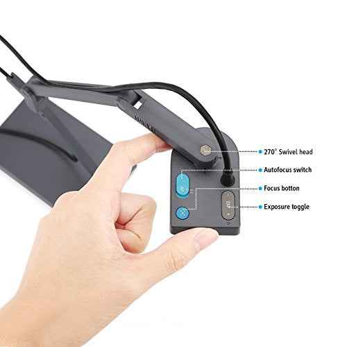 Ipevo Ziggi-HD Plus High-Definition USB Document Camera (Discontinued and Upgraded to IPEVO V4K)