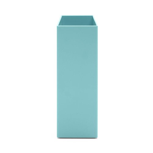 Poppin Hanging File Organizer - File Folder Organizer for Hanging Files, Open Top Design for Easy Access, Lacquer-like Finish, Stylish Design, Ideal File Organizer for Desk (Aqua)