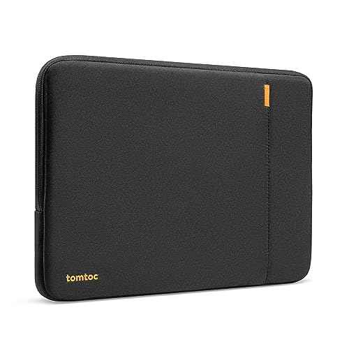 tomtoc 360 Protective Laptop Sleeve for 14-inch MacBook Pro M5/M4/M3/M2/M1 Pro/Max A3434 A3112 A3401 A3185 A2992 A2918 2025-2021, Water-Resistant Case Bag with Accessory Pocket for 13.8 Surface Laptop