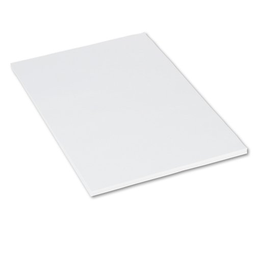 Pacon 5296 Medium Weight Tagboard, 36 x 24, White (Pack of 100)