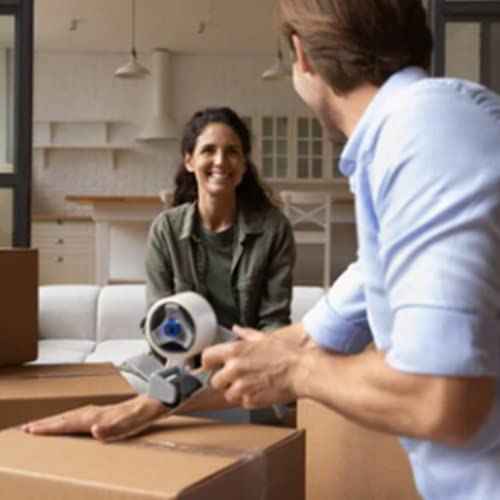 36 Rolls Clear Packing Tape,Packaging Tape for Moving Boxes, Shipping, Office and Storage, Commercial Grade Carton Sealing Adhesive Industrial Tape, 1.88" x 65 Yards, 3 inch Core