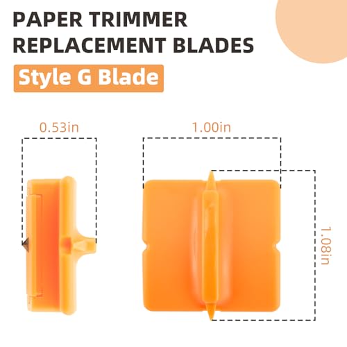 PROSOCOOL Replacement Blades for Fiskars 9" & 12" Trimmers - 2 Pack