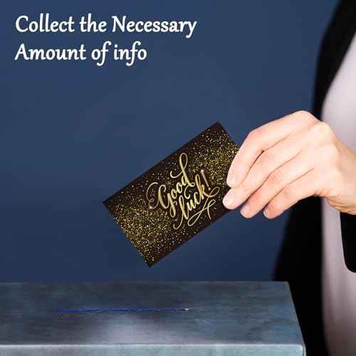 L LIKED 500 Raffle Tickets 3.5"x2"Enter to Win Card Great for Entry Cards Contest,Raffles,Ballot Box, Auction, Fund Raisers, Fairs, Carnivals, and More - with Space for Collect Name Email Phone