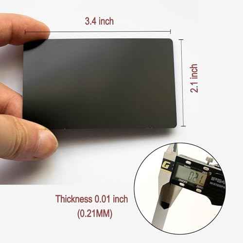 100 Pcs Metal Engraving Blanks Premium Aluminum Laser Engraving Business Card Multipurpose Custom Metal Cards 86 X 54 X 0.21 MM