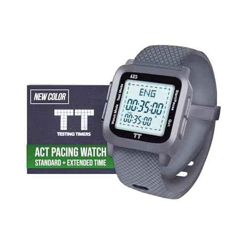 ACT G5 - Authorized Easy-to-Use Digital Pacing Reusable Watch, Includes Test Mode Button with Pre-Program Section for ACT & Blinking Marker to Monitor Elapsed Time (Standard + Extended Time)