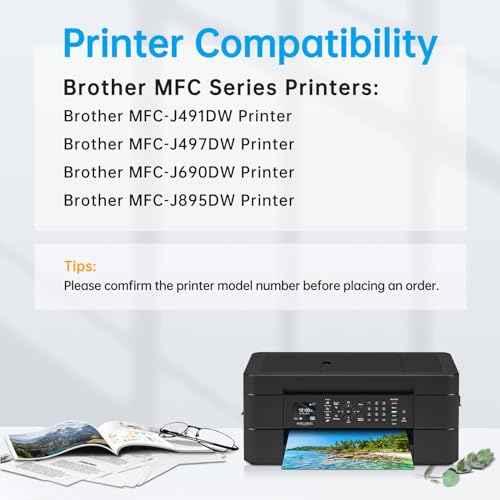 12-Pack LC3013 BK/C/M/Y Ink Cartridges, High Yield Compatible for Brother LC-3013 LC3013XL LC3011 Work for MFC-J491DW MFC-J497DW MFC-J487DW MFC-J690DW MFC-J895DW Printer (3BK/3C/3M/3Y)