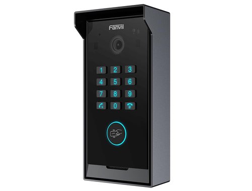 Fanvil i60K SIP Video Door Phone with Keypad – 2MP HDR Camera, IP65 Weatherproof, Bluetooth, RFID, PoE, ONVIF – Secure Access Control for Apartments, Offices & Smart Homes