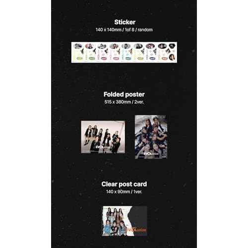 tripleS EVOLution Mujuk ? Mini Album Standard 2 Version SET CD+1p Poster on Pack+66p Booklet+1ea Special Class Objekt+1ea Sticker+1p PostCard+1p Action Card+1p Visual Card+Tracking Sealed