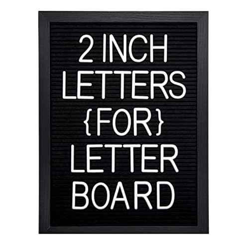 Felt Letter Board Letters Set - 227pcs 2 inch Tall Letters