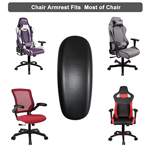 MySit Office Chair Armrest Replacement Pads, 4" or 5.5" Mounting Hole – Pair